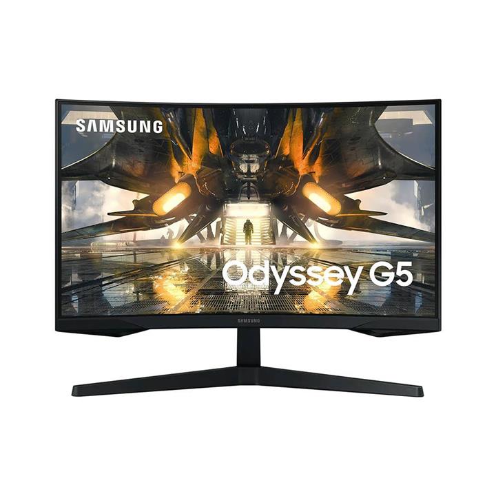 مانیتور خمیده سامسونگ مدل LS27AG550EMXZN سایز 27 اینچ Samsung Curved Monitor LS27AG550EMXZN size 27 inches